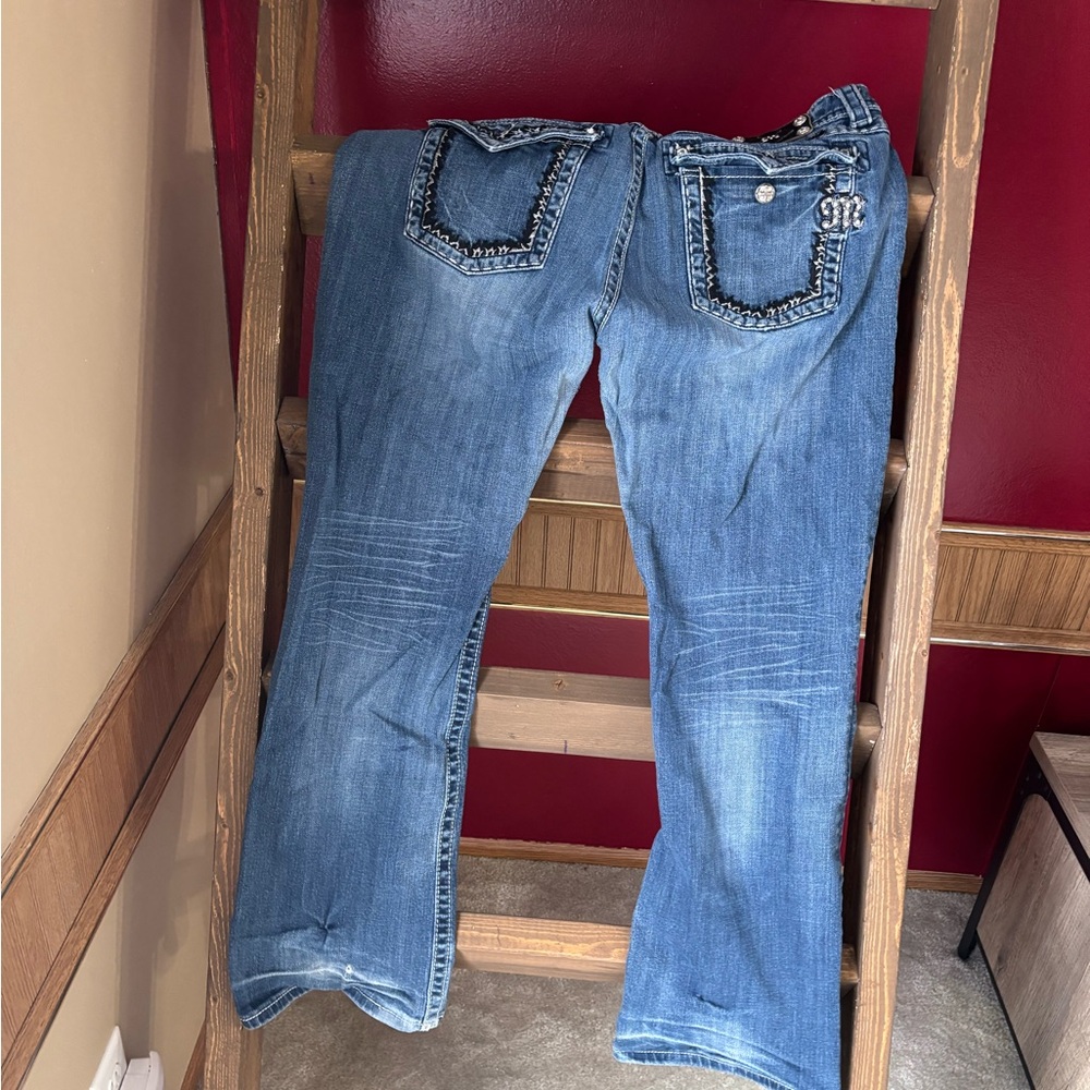 Miss Me Blue Boot Cut Jeans